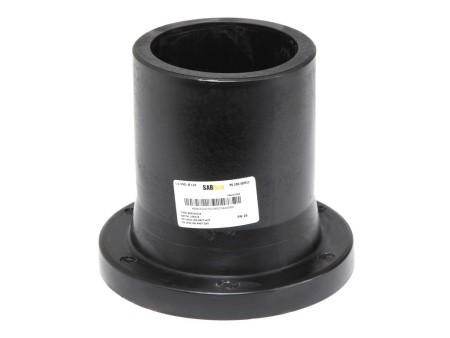 Бурт под фланец длинный PN10 SDR17 PE100 D125 Бурт под фланец длинный PN10 SDR17 PE100 D125