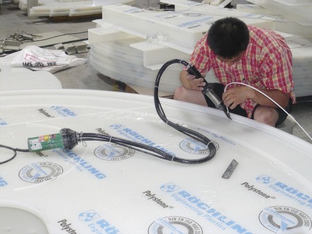 Ручной аппарат горячего воздуха DIODE PID - сварка прутком