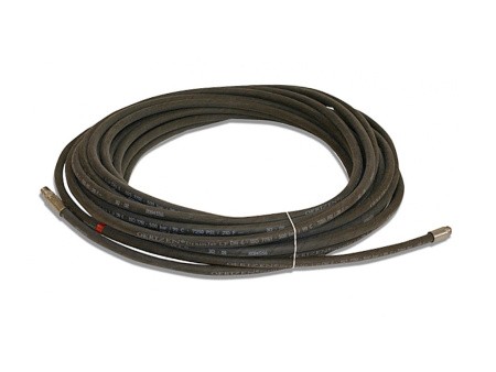 Шланг для чистки труб DN6/500бар 1/4"ш 42м черный
